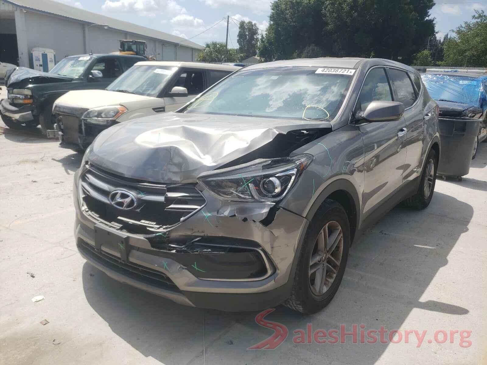 5XYZT3LB3JG539737 2018 HYUNDAI SANTA FE