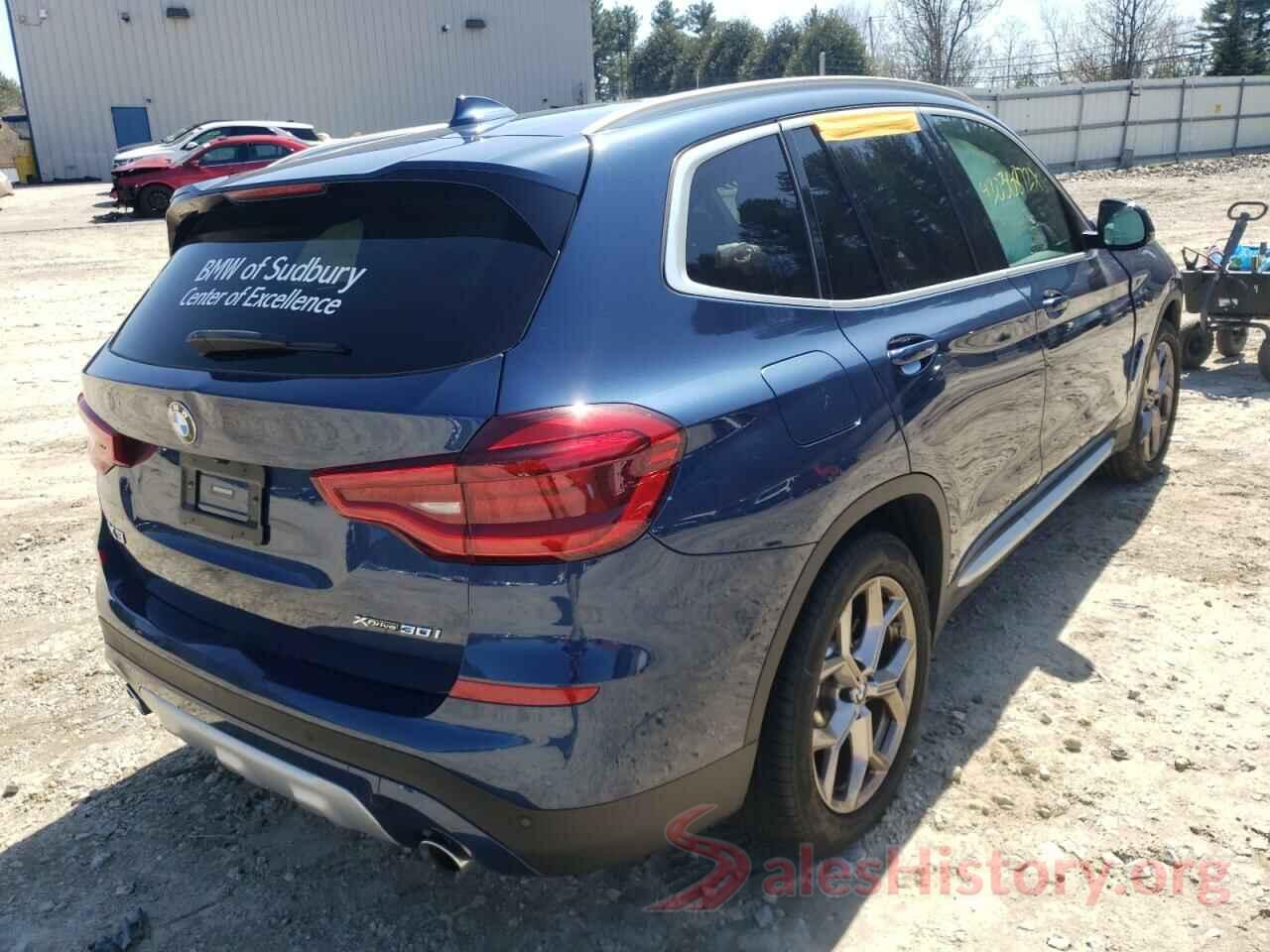 5UXTY5C09M9G24042 2021 BMW X3