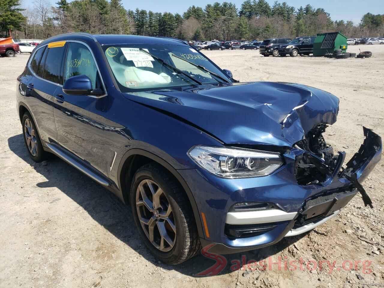 5UXTY5C09M9G24042 2021 BMW X3