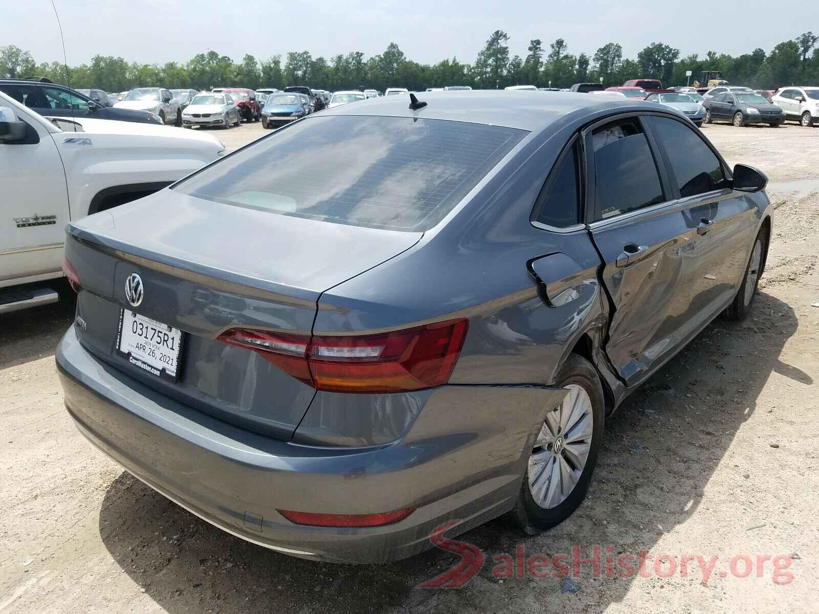 3VWC57BU4KM140587 2019 VOLKSWAGEN JETTA