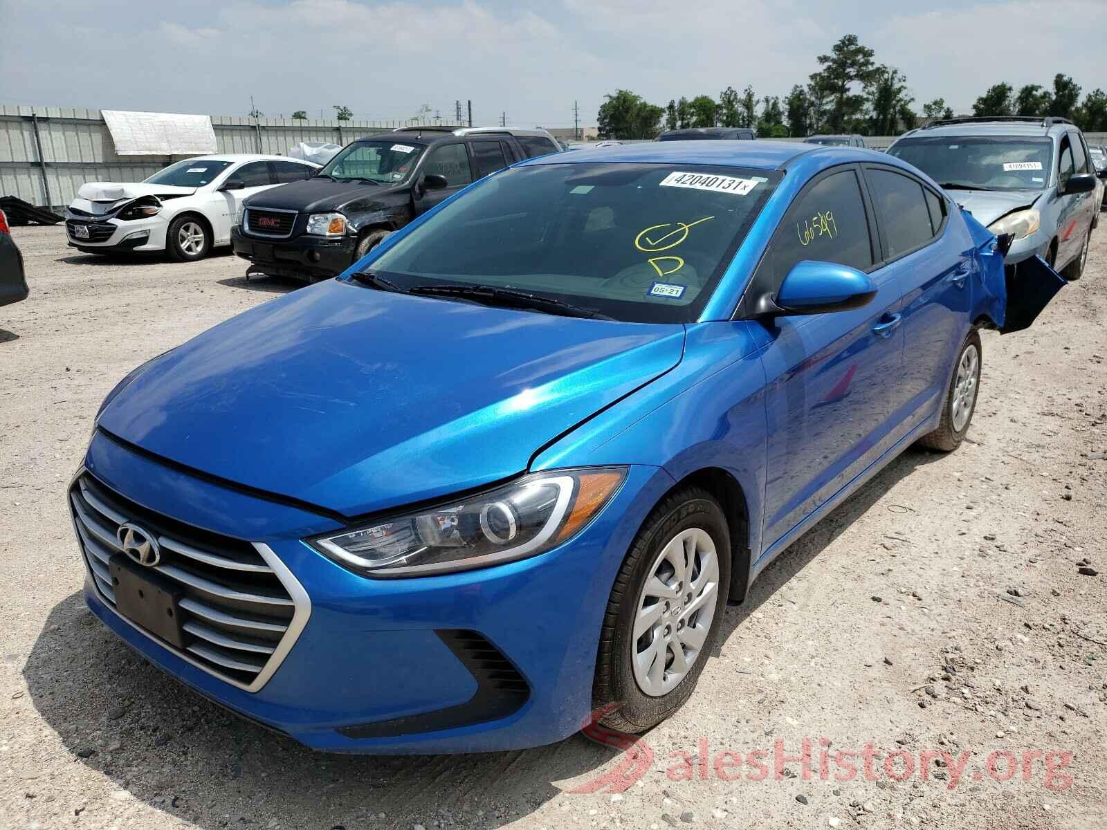 KMHD74LFXHU424709 2017 HYUNDAI ELANTRA