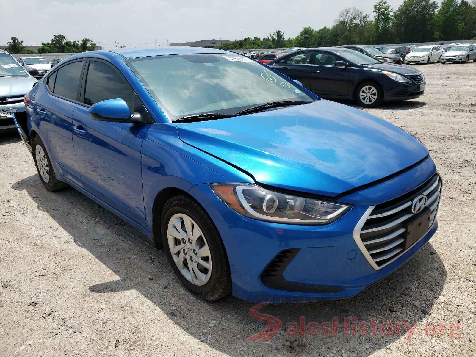 KMHD74LFXHU424709 2017 HYUNDAI ELANTRA