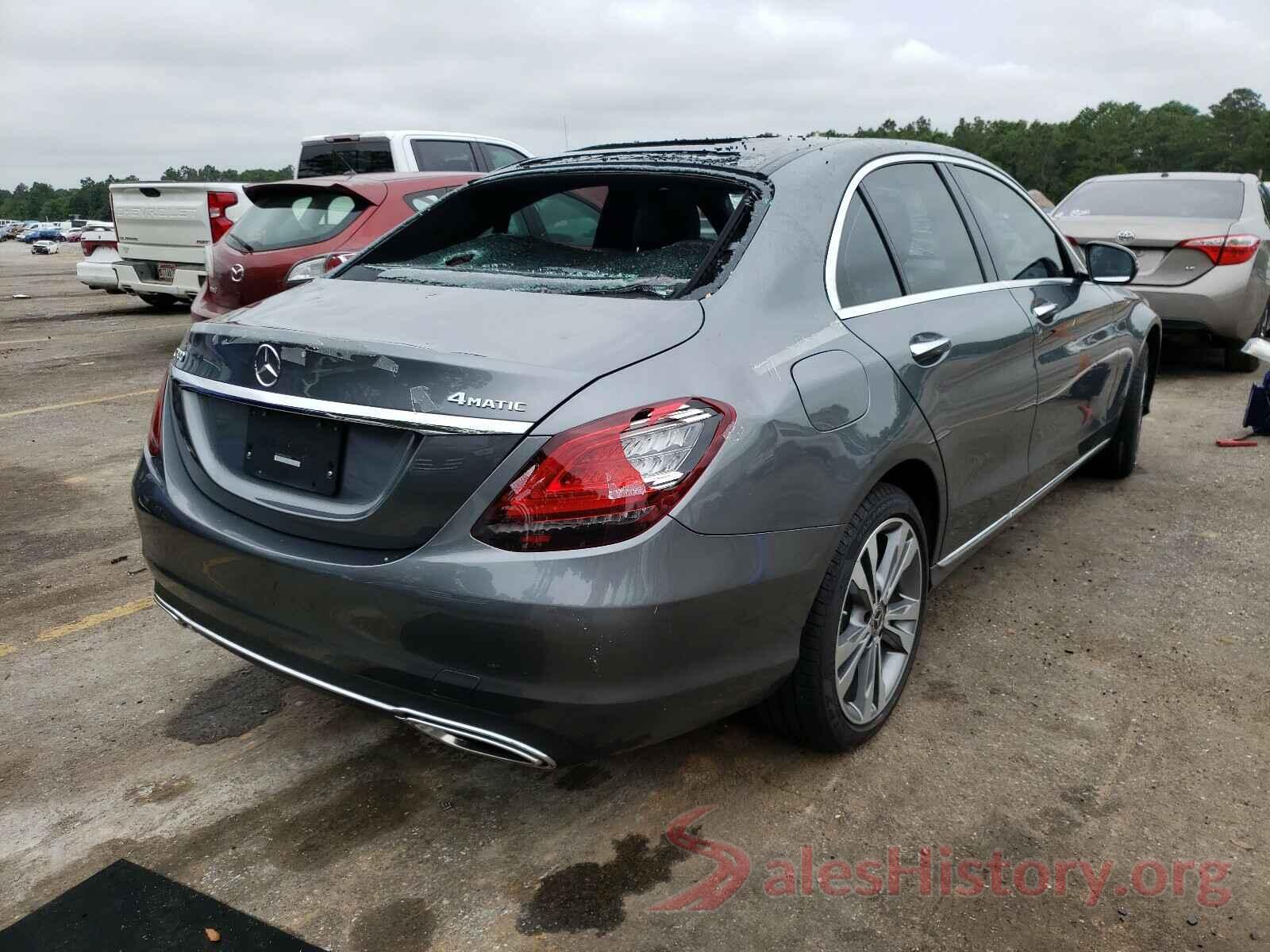 55SWF8EB6KU295321 2019 MERCEDES-BENZ C CLASS