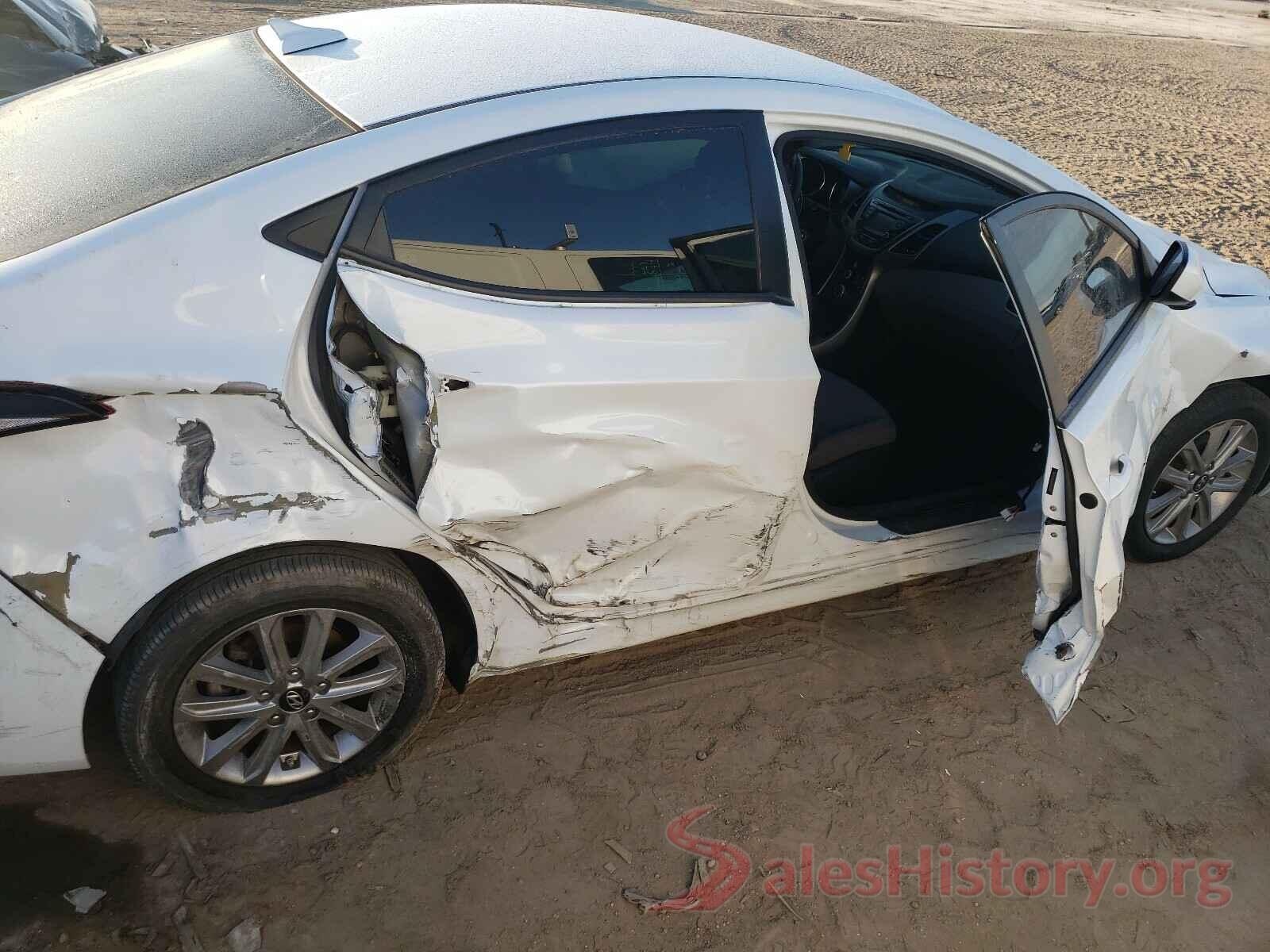 5NPDH4AE6GH662495 2016 HYUNDAI ELANTRA