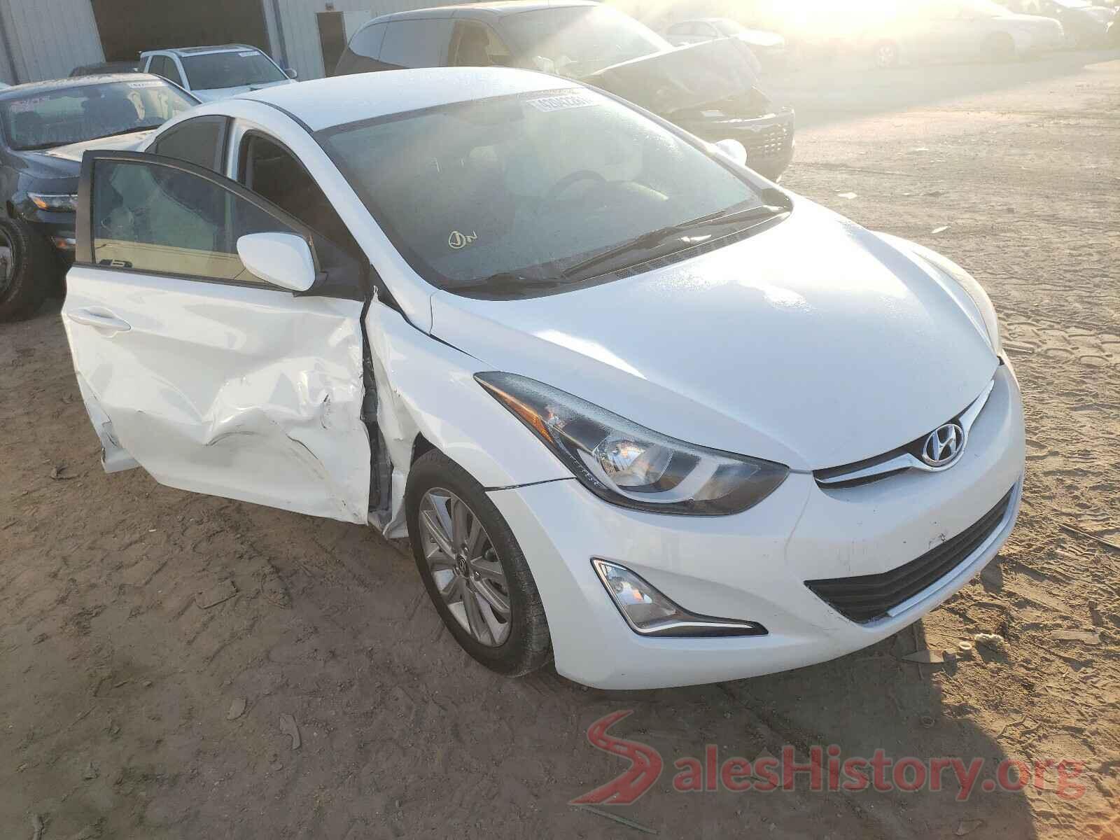 5NPDH4AE6GH662495 2016 HYUNDAI ELANTRA