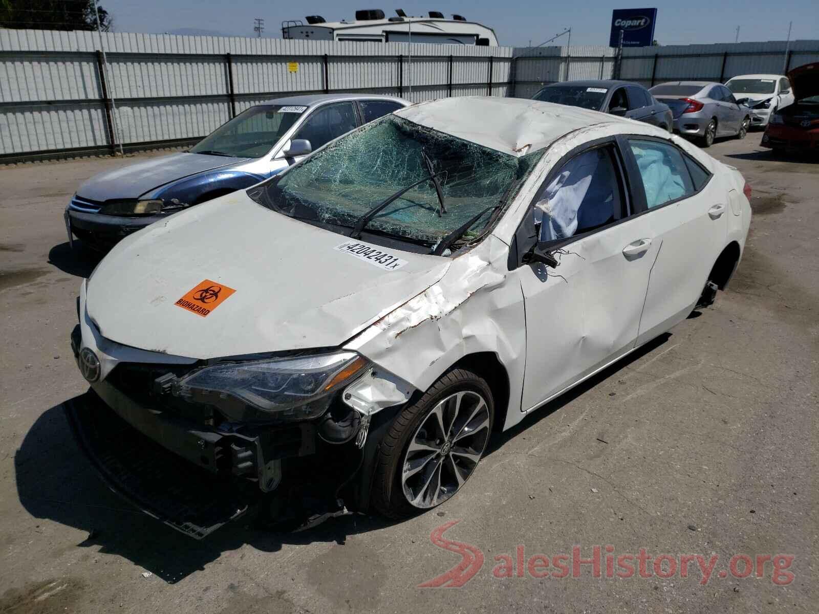 5YFBURHE2KP859701 2019 TOYOTA COROLLA