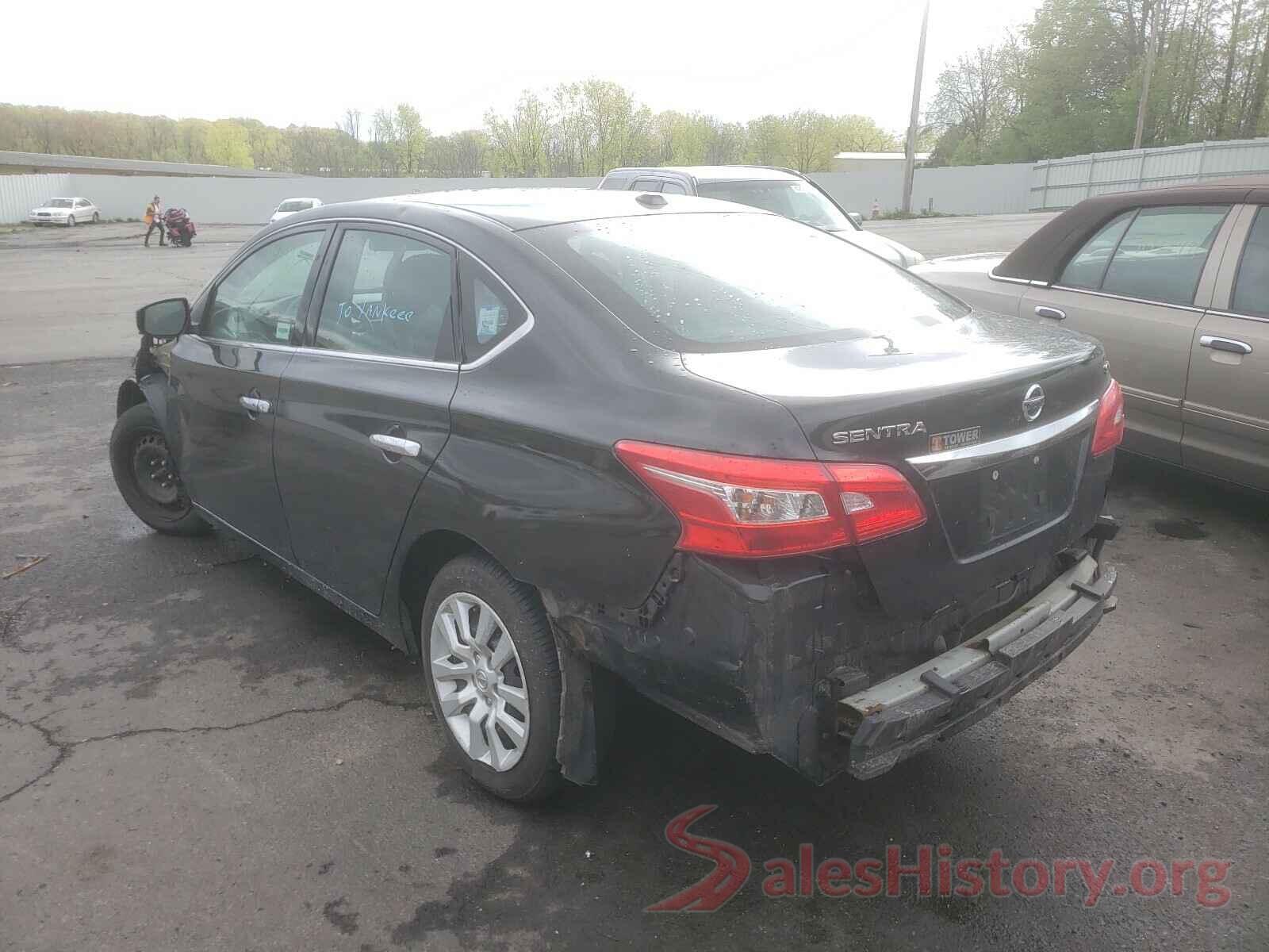 3N1AB7APXGL662090 2016 NISSAN SENTRA