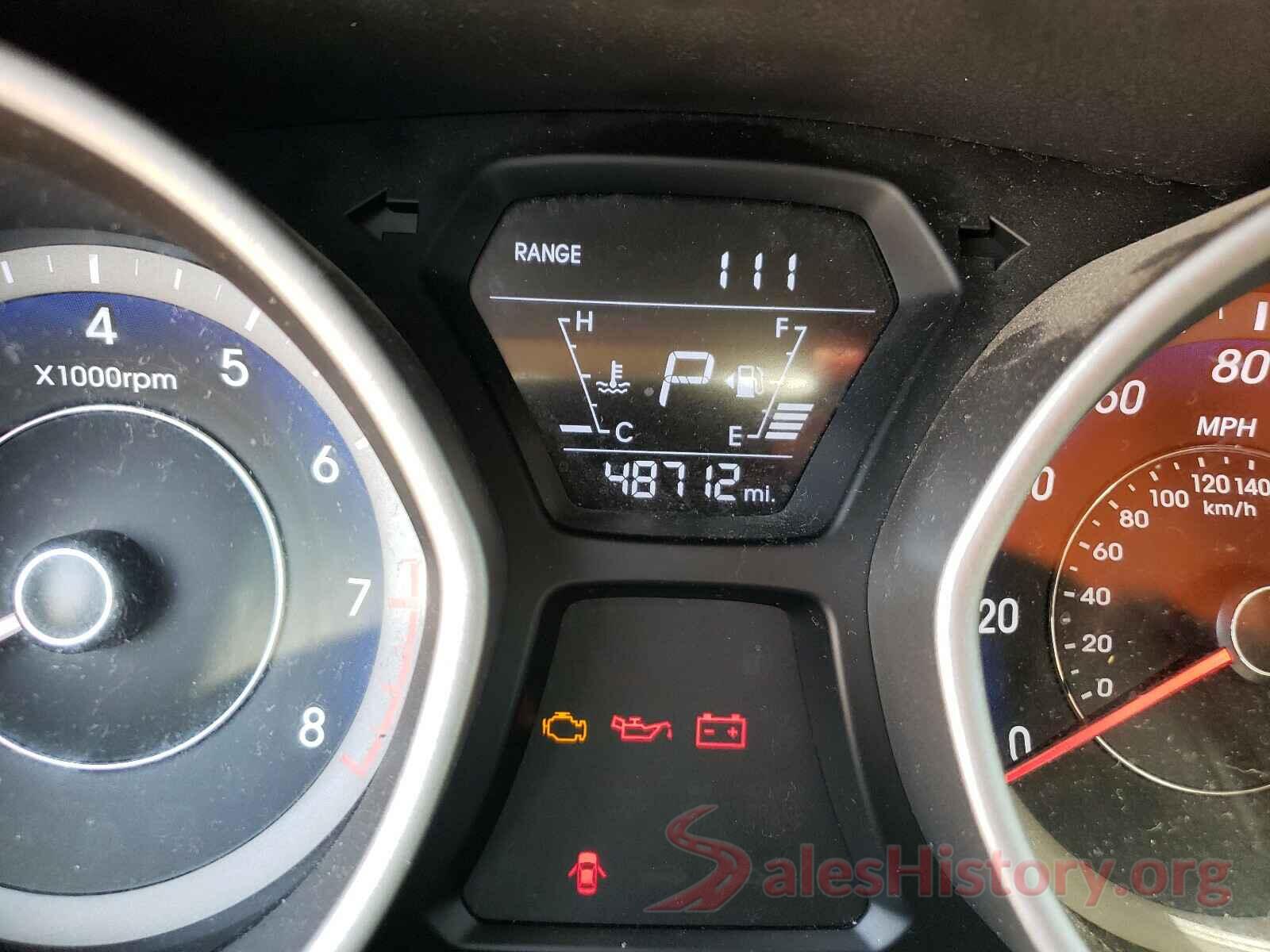 KMHDH4AE5GU481406 2016 HYUNDAI ELANTRA