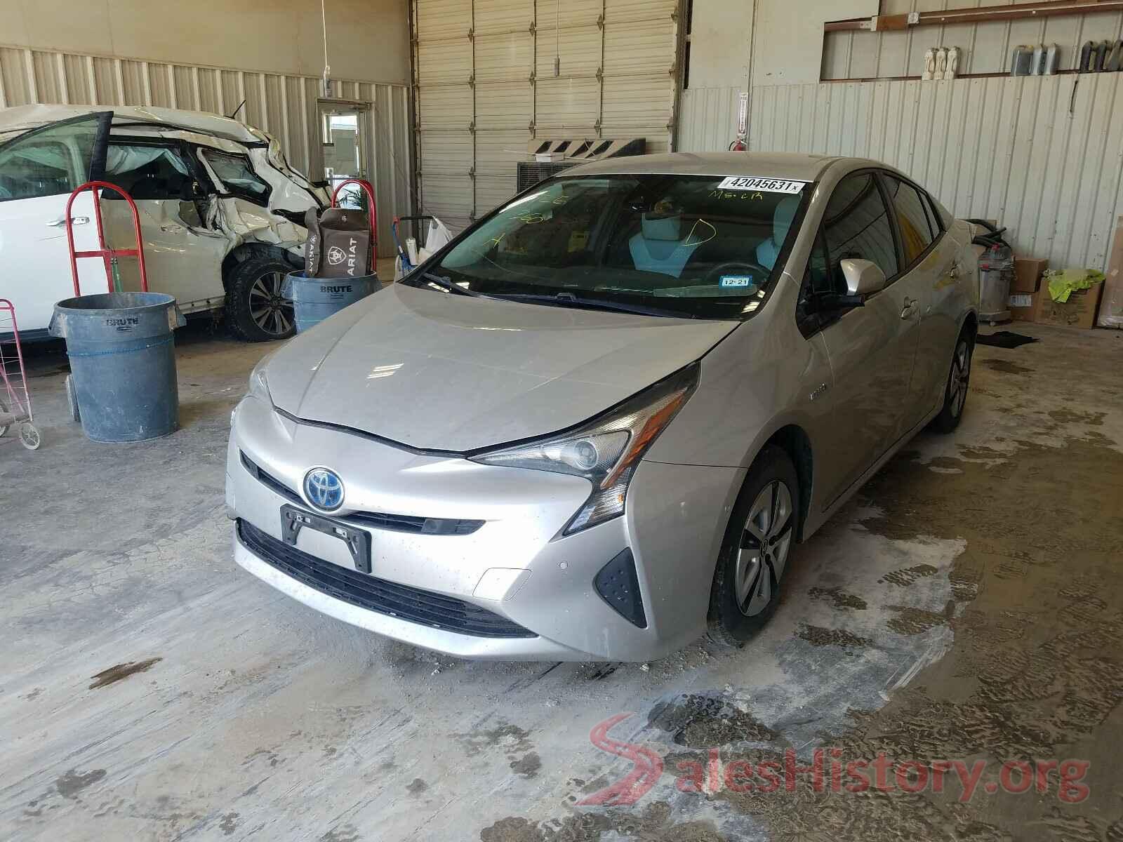 JTDKBRFU2J3073615 2018 TOYOTA PRIUS