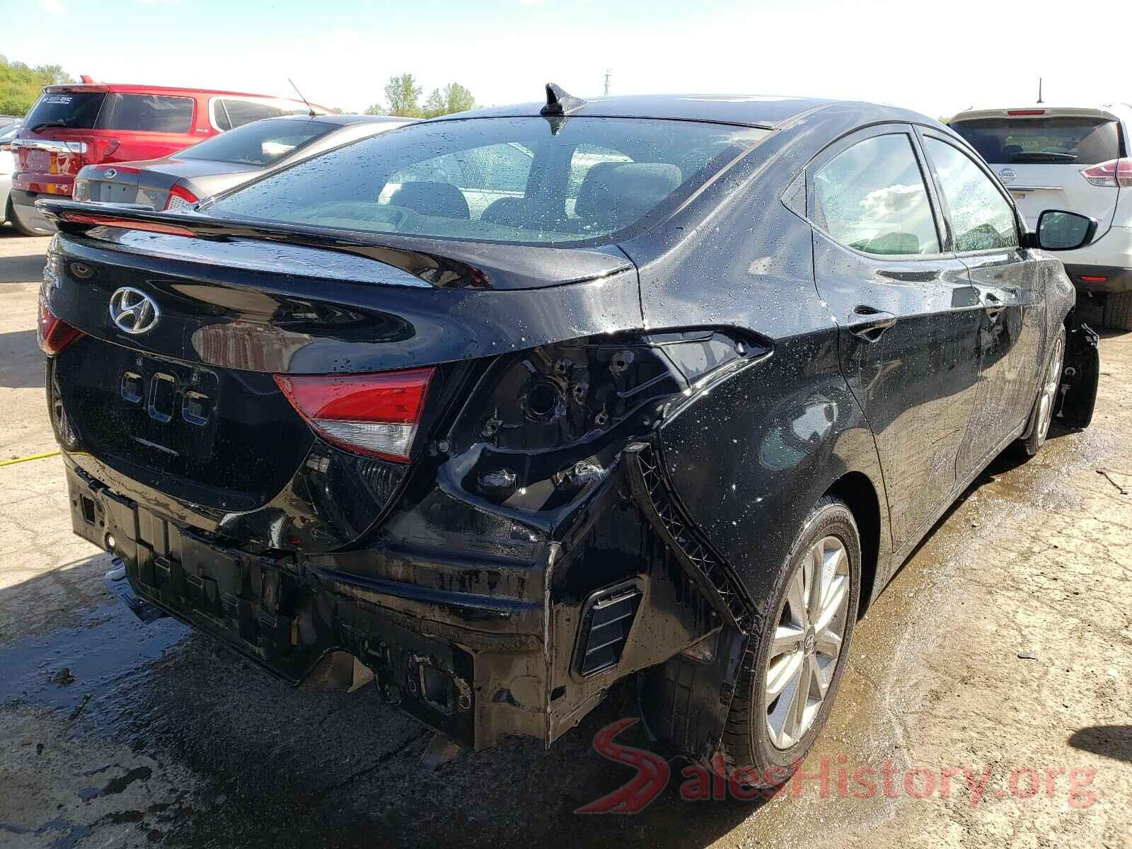 KMHDH4AE9FU438007 2015 HYUNDAI ELANTRA