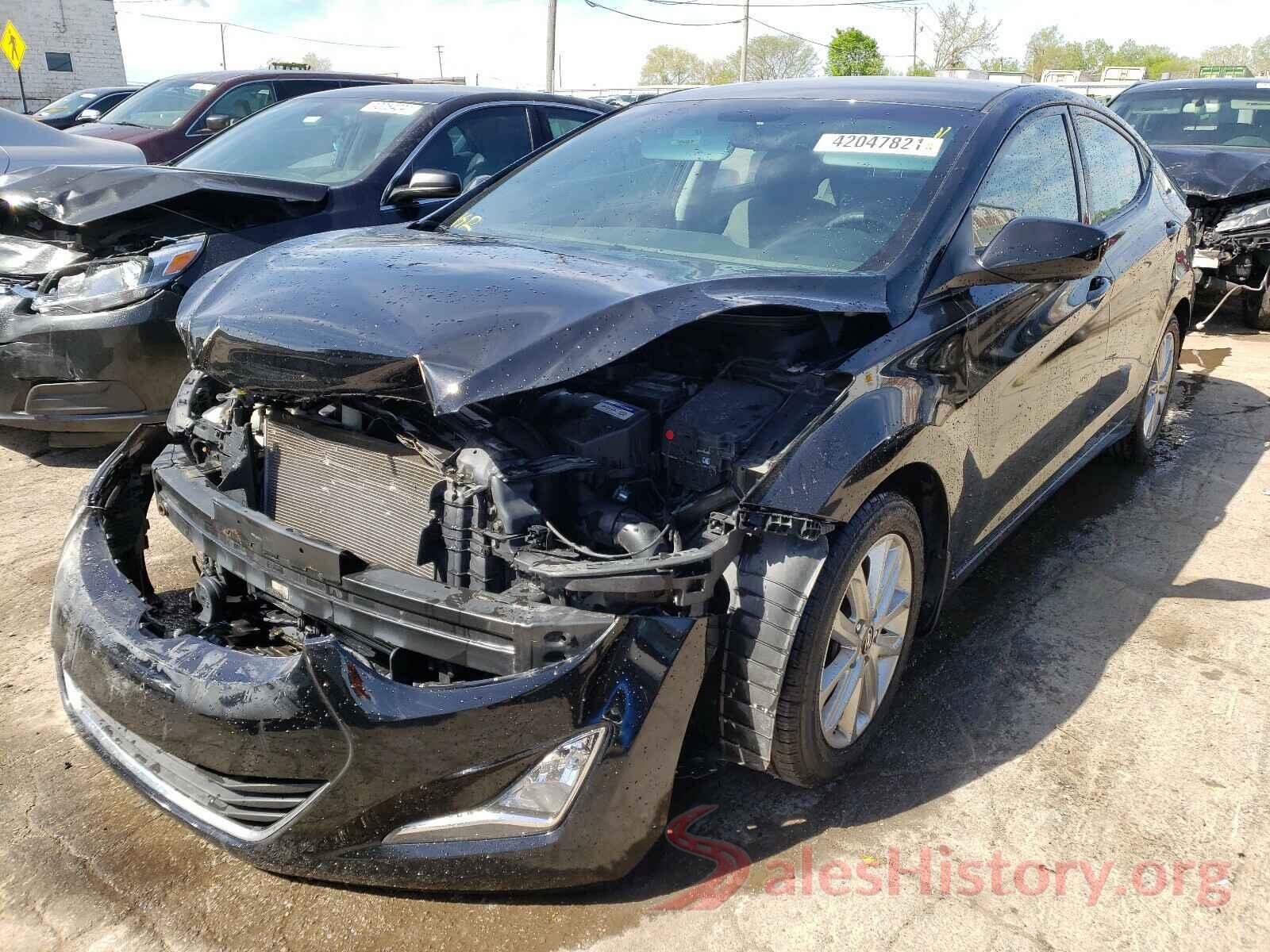 KMHDH4AE9FU438007 2015 HYUNDAI ELANTRA