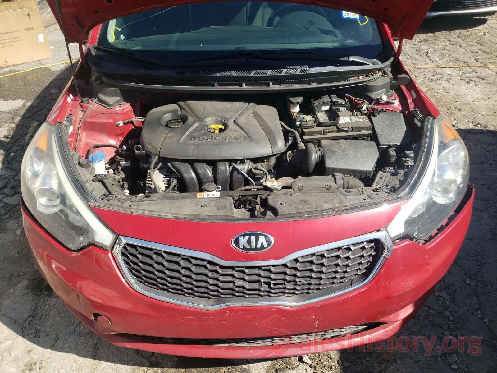 KNAFK4A66G5467514 2016 KIA FORTE