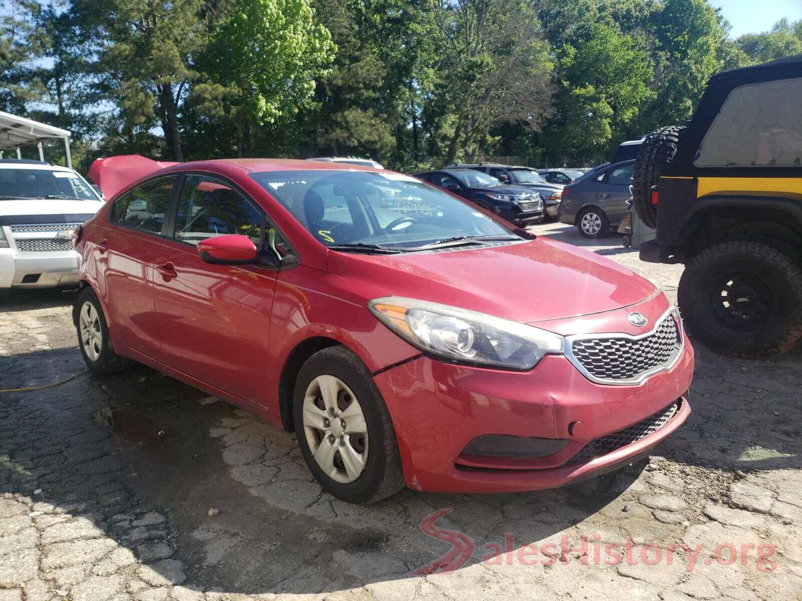 KNAFK4A66G5467514 2016 KIA FORTE