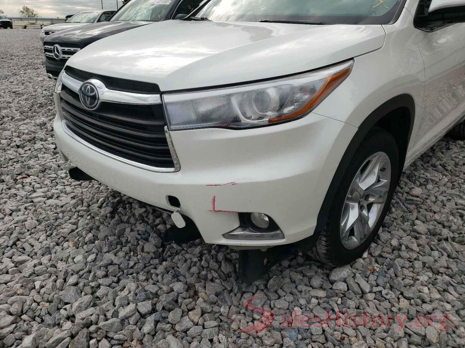 5TDDKRFH4GS274001 2016 TOYOTA HIGHLANDER