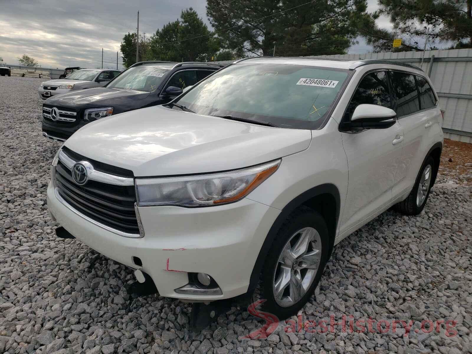 5TDDKRFH4GS274001 2016 TOYOTA HIGHLANDER