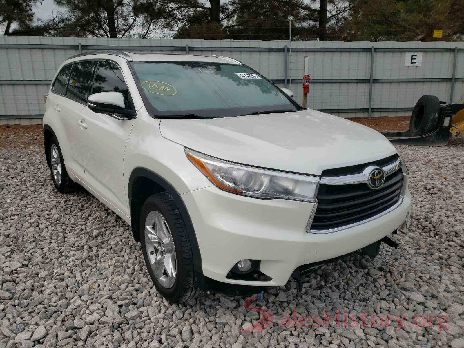 5TDDKRFH4GS274001 2016 TOYOTA HIGHLANDER