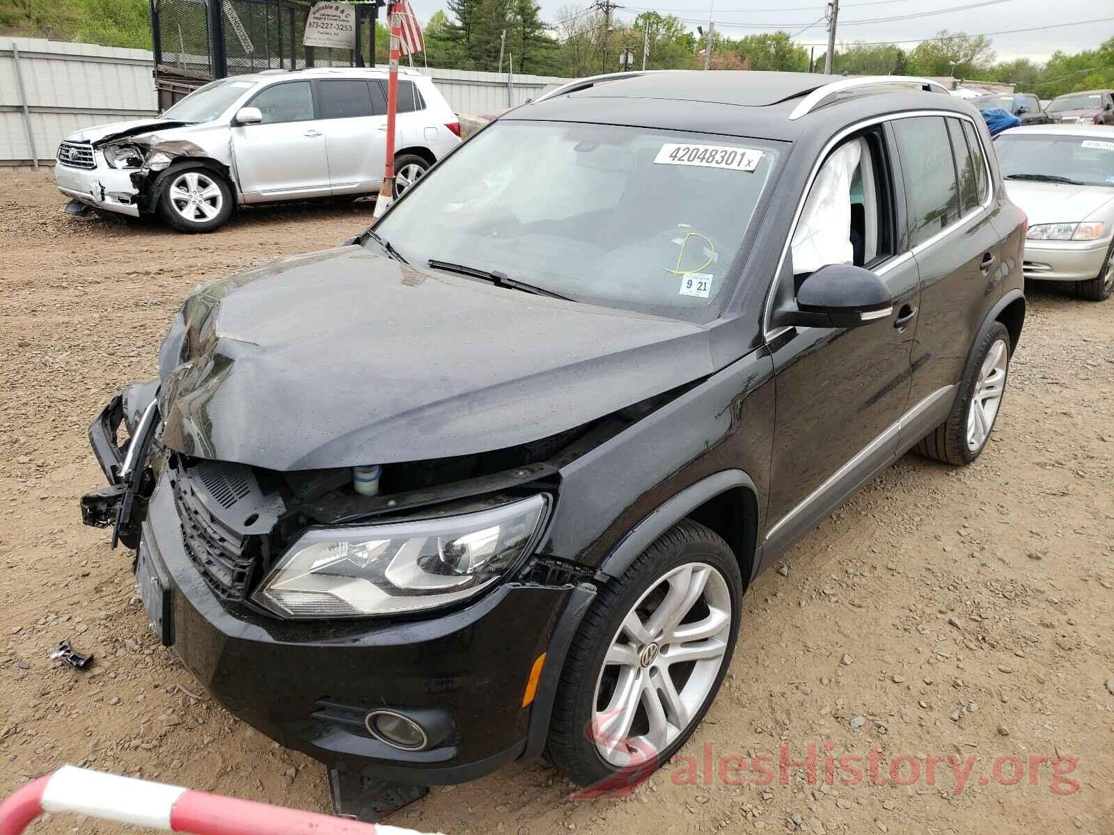 WVGBV7AX4GW570908 2016 VOLKSWAGEN TIGUAN