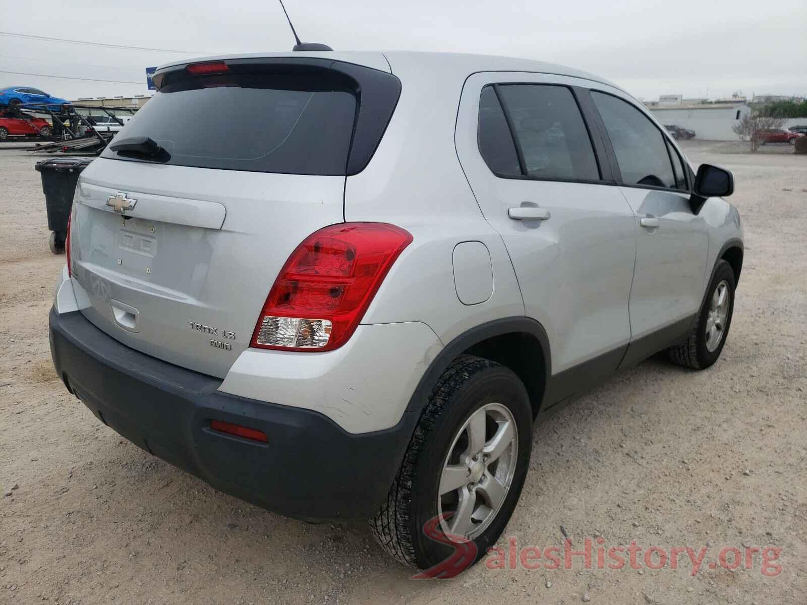 3GNCJNSB2GL184304 2016 CHEVROLET TRAX