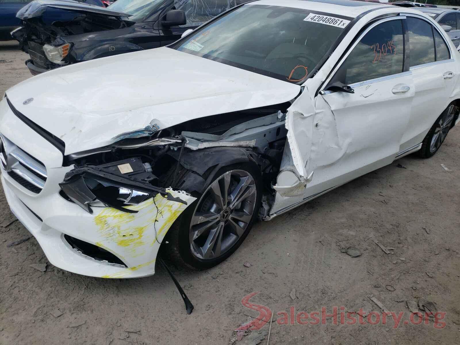 55SWF4JB3JU241388 2018 MERCEDES-BENZ C CLASS