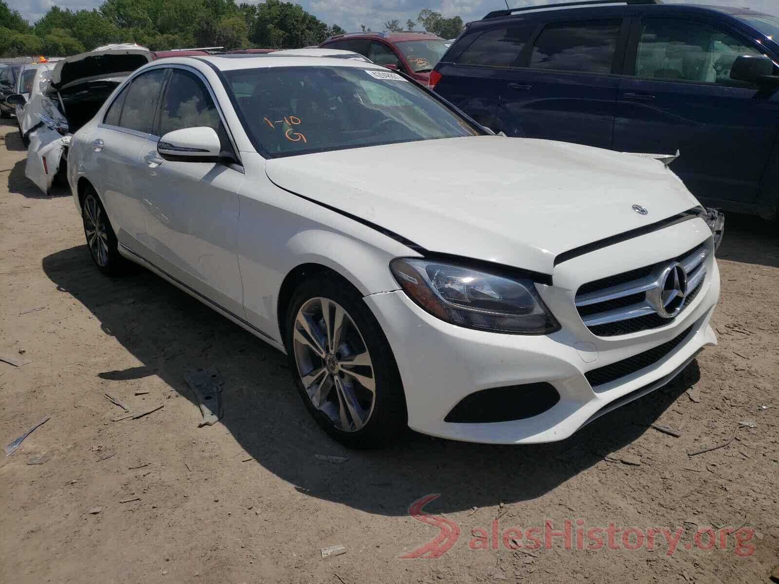 55SWF4JB3JU241388 2018 MERCEDES-BENZ C CLASS