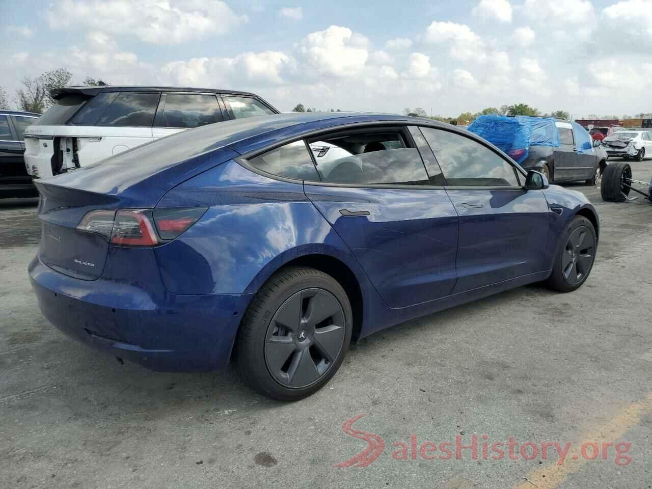 5YJ3E1EB6NF325968 2022 TESLA MODEL 3