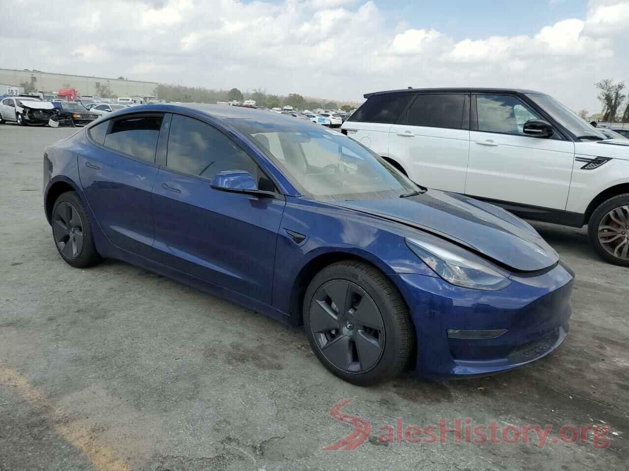 5YJ3E1EB6NF325968 2022 TESLA MODEL 3