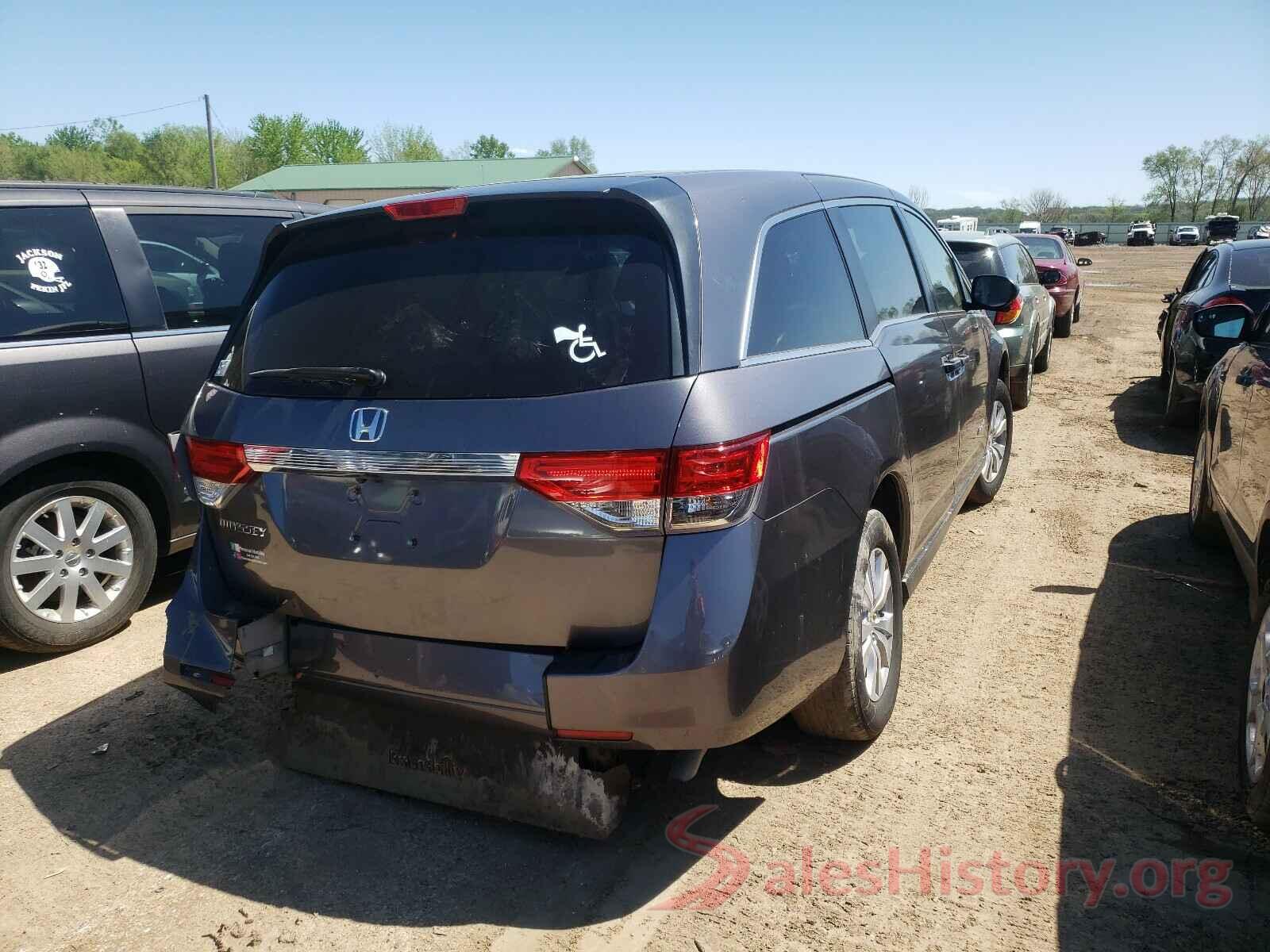 5FNRL5H48GB002769 2016 HONDA ODYSSEY