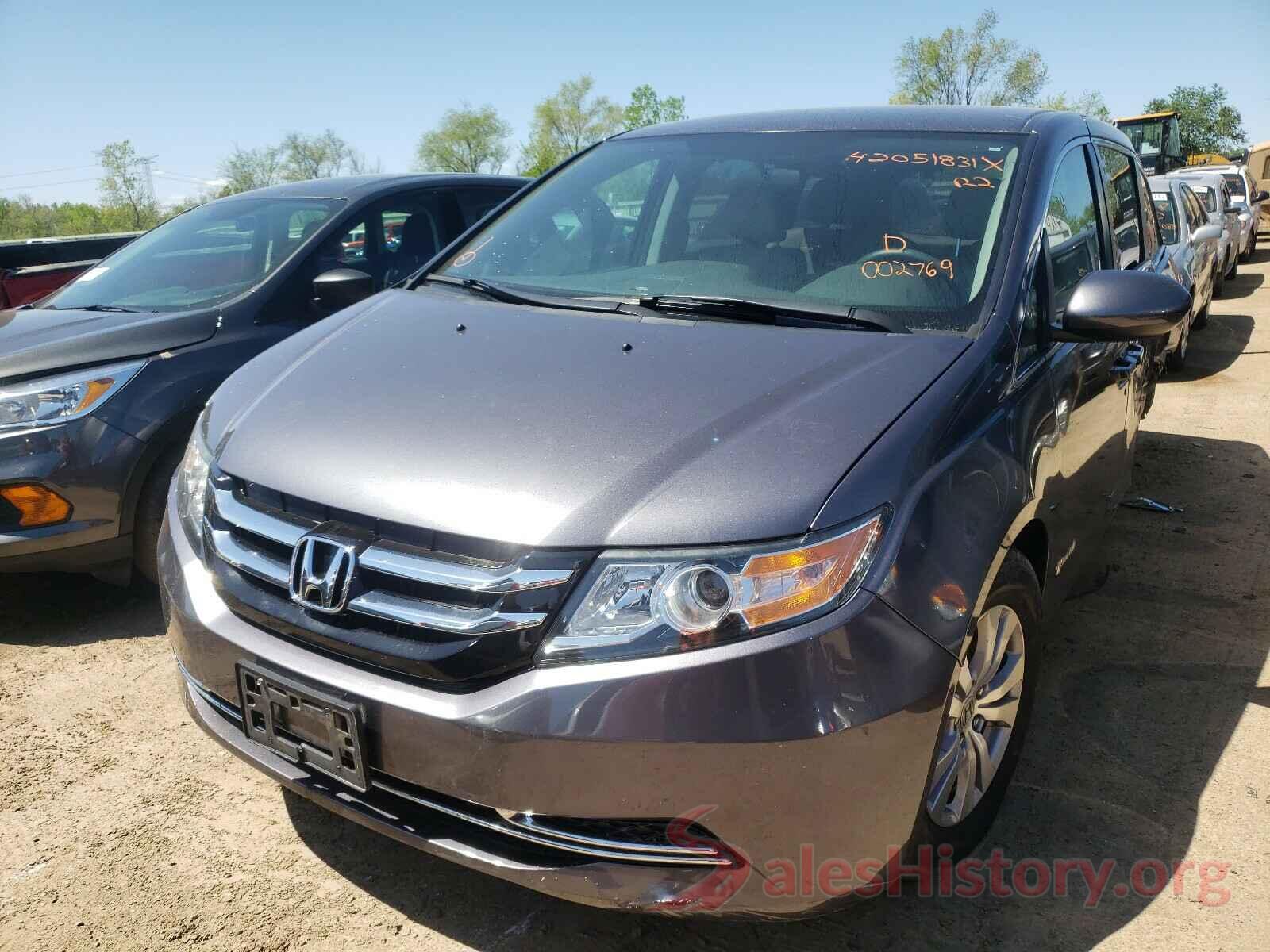 5FNRL5H48GB002769 2016 HONDA ODYSSEY