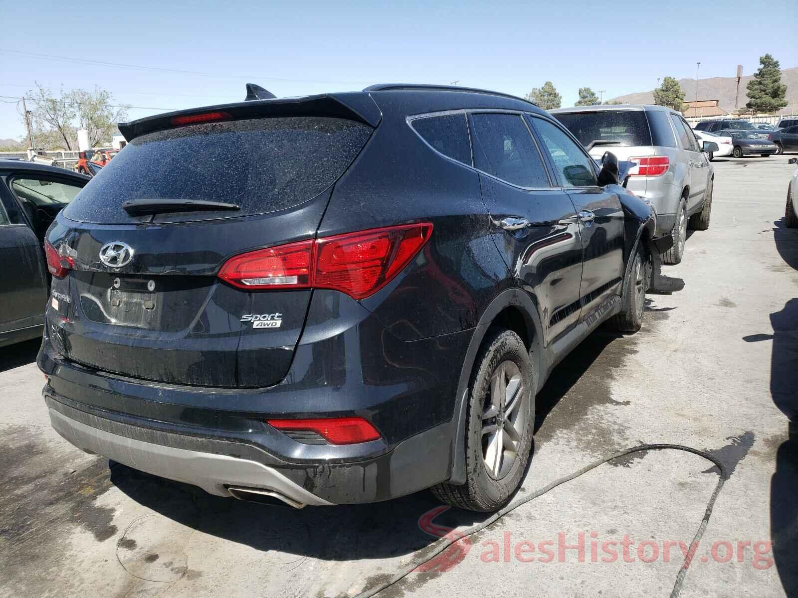 5NMZUDLB6HH035444 2017 HYUNDAI SANTA FE