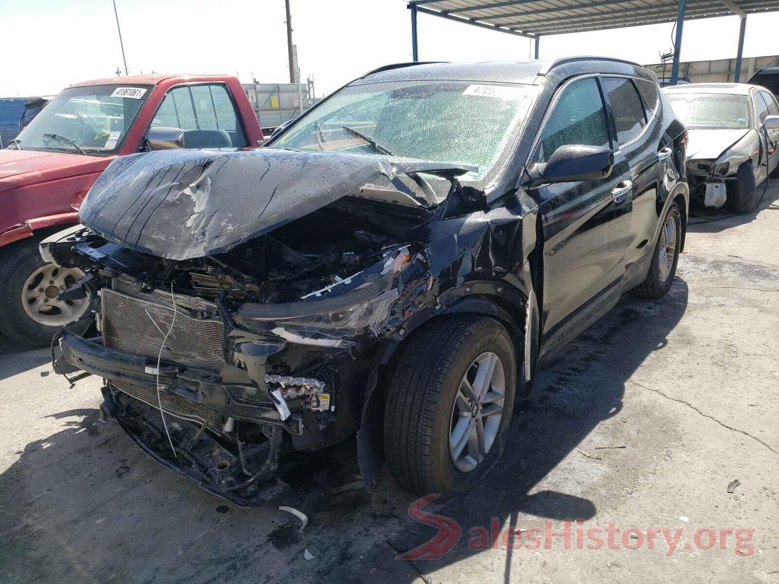 5NMZUDLB6HH035444 2017 HYUNDAI SANTA FE