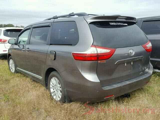 5TDYZ3DCXHS789071 2017 TOYOTA SIENNA