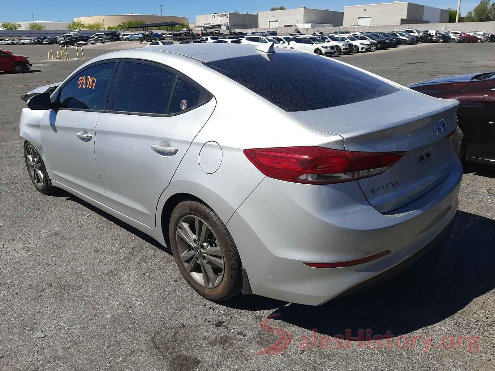 5NPD84LF5JH223480 2018 HYUNDAI ELANTRA