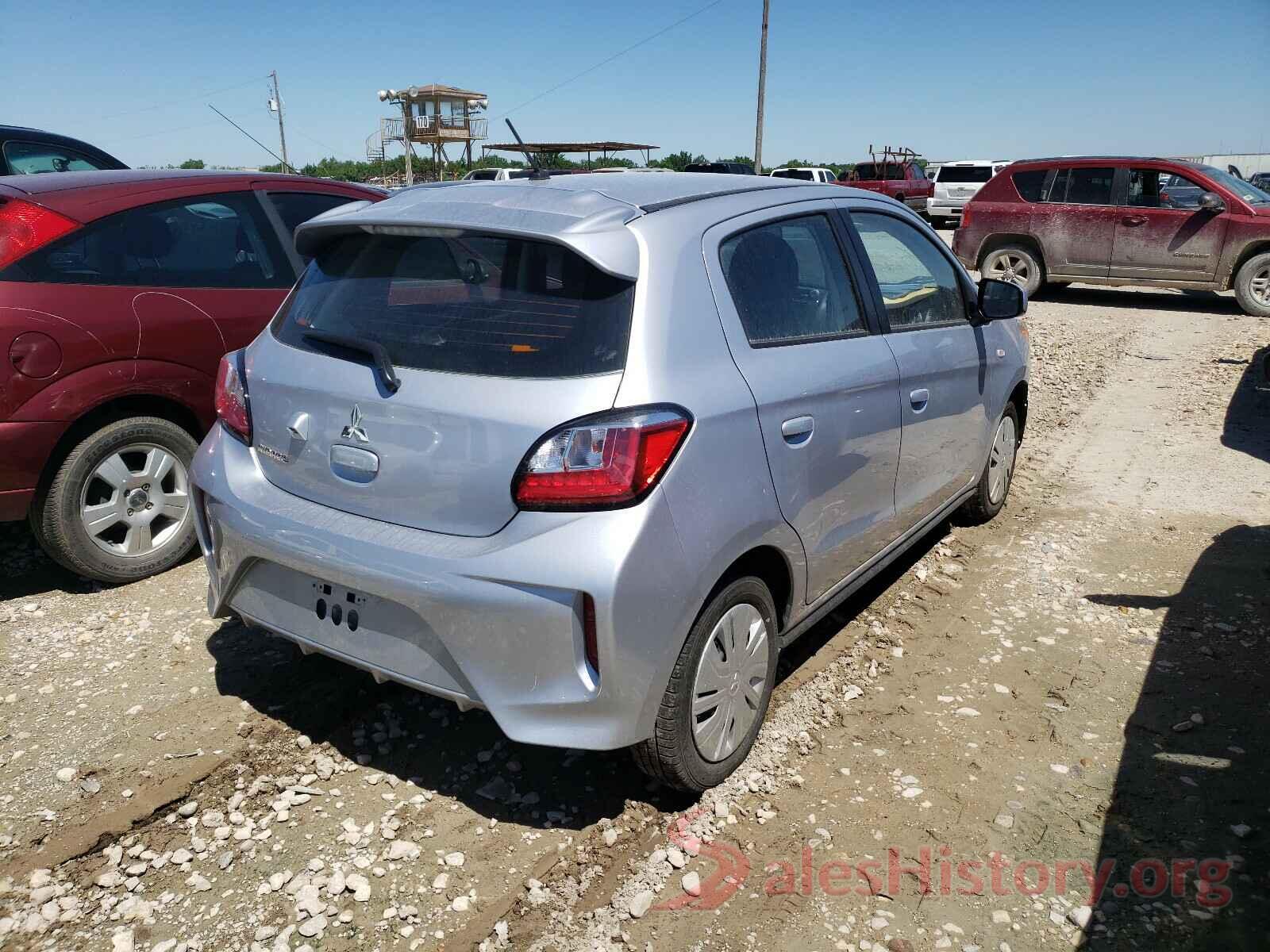 ML32AUHJ8MH001997 2021 MITSUBISHI MIRAGE