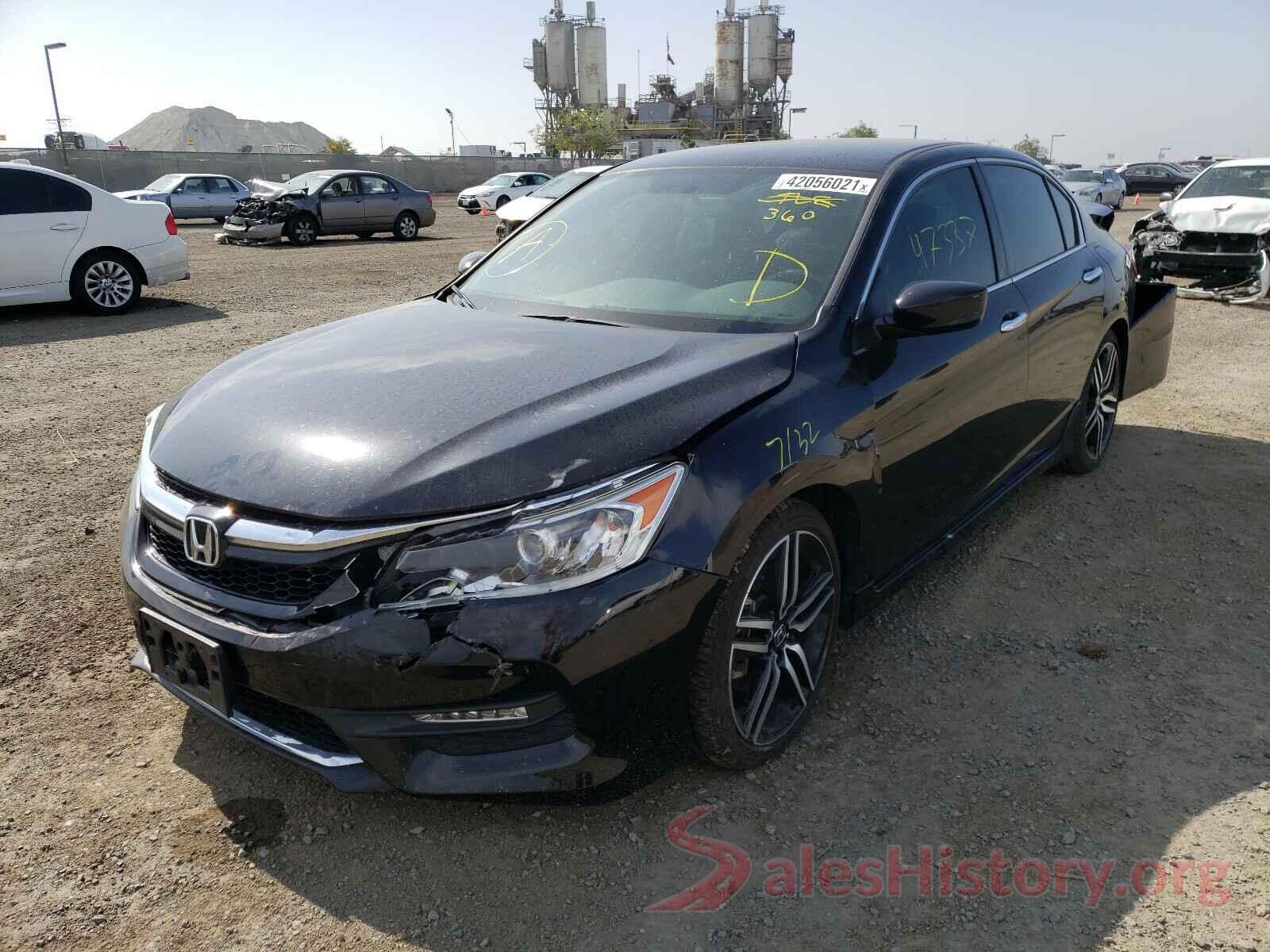 1HGCR2E5XGA217855 2016 HONDA ACCORD