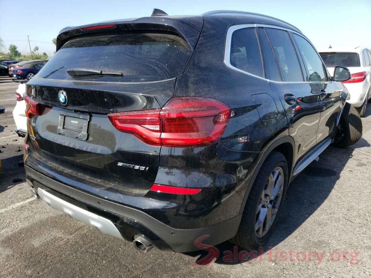 5UXTY3C07M9E30095 2021 BMW X3