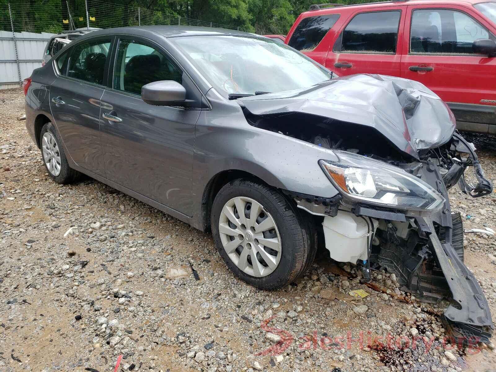 3N1AB7AP6KY301208 2019 NISSAN SENTRA