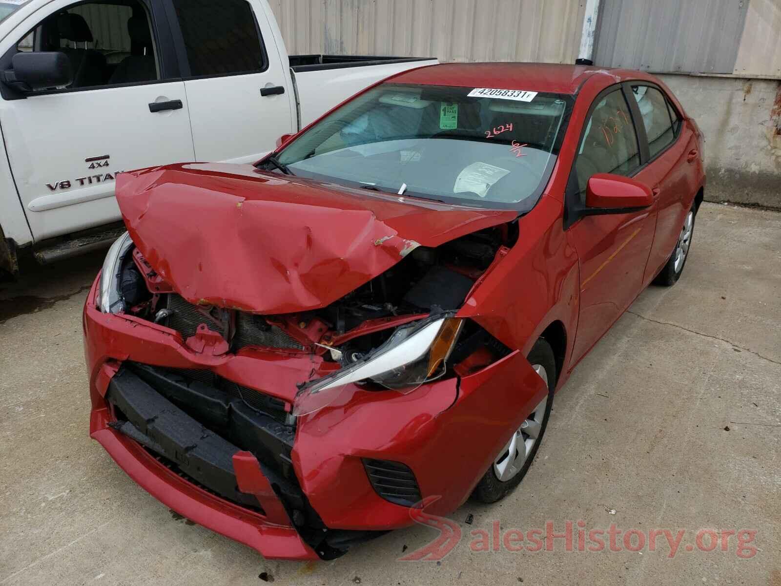 5YFBURHE5GP562624 2016 TOYOTA COROLLA