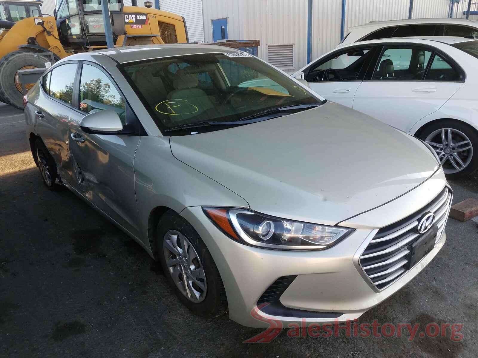 5NPD74LF6HH190325 2017 HYUNDAI ELANTRA