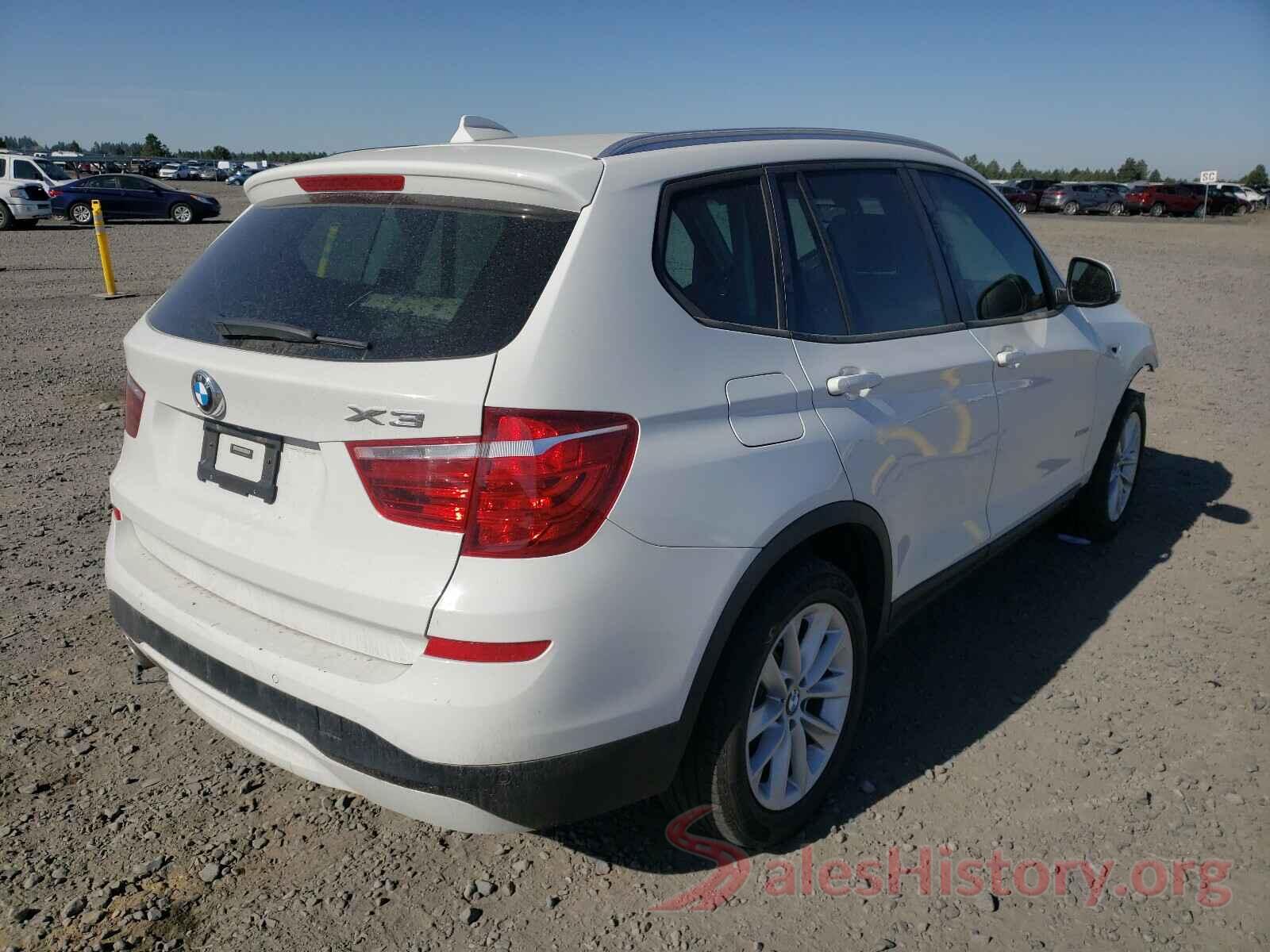 5UXWX9C33H0W70989 2017 BMW X3