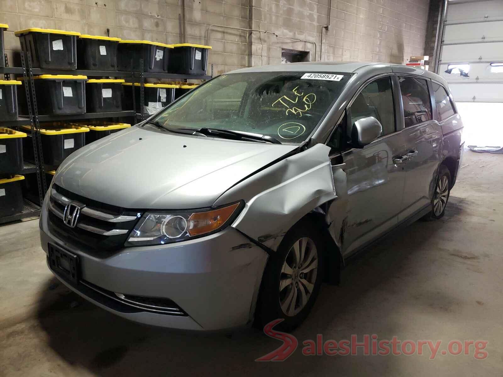 5FNRL5H66GB040745 2016 HONDA ODYSSEY