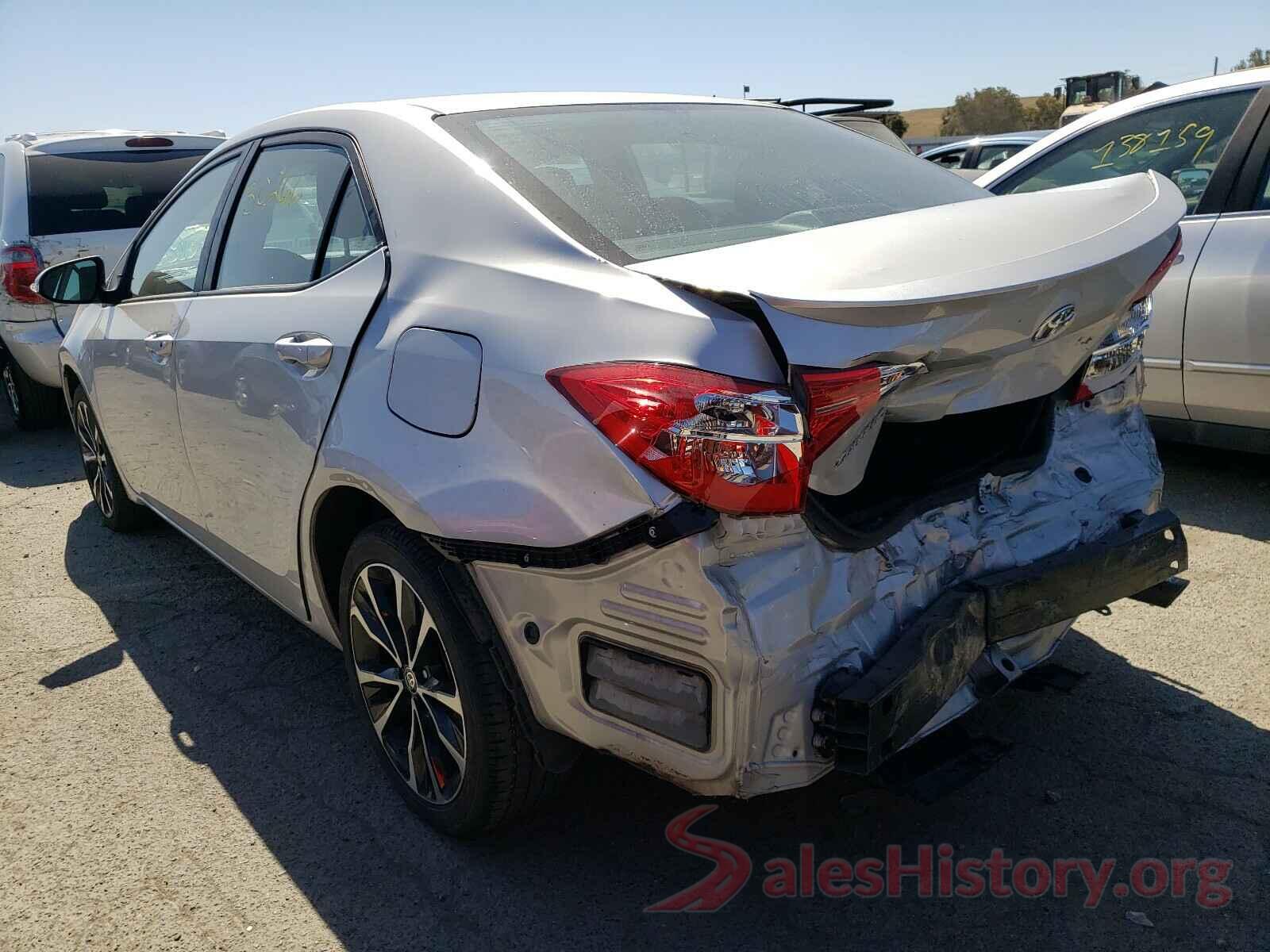 5YFBURHE9KP882523 2019 TOYOTA COROLLA