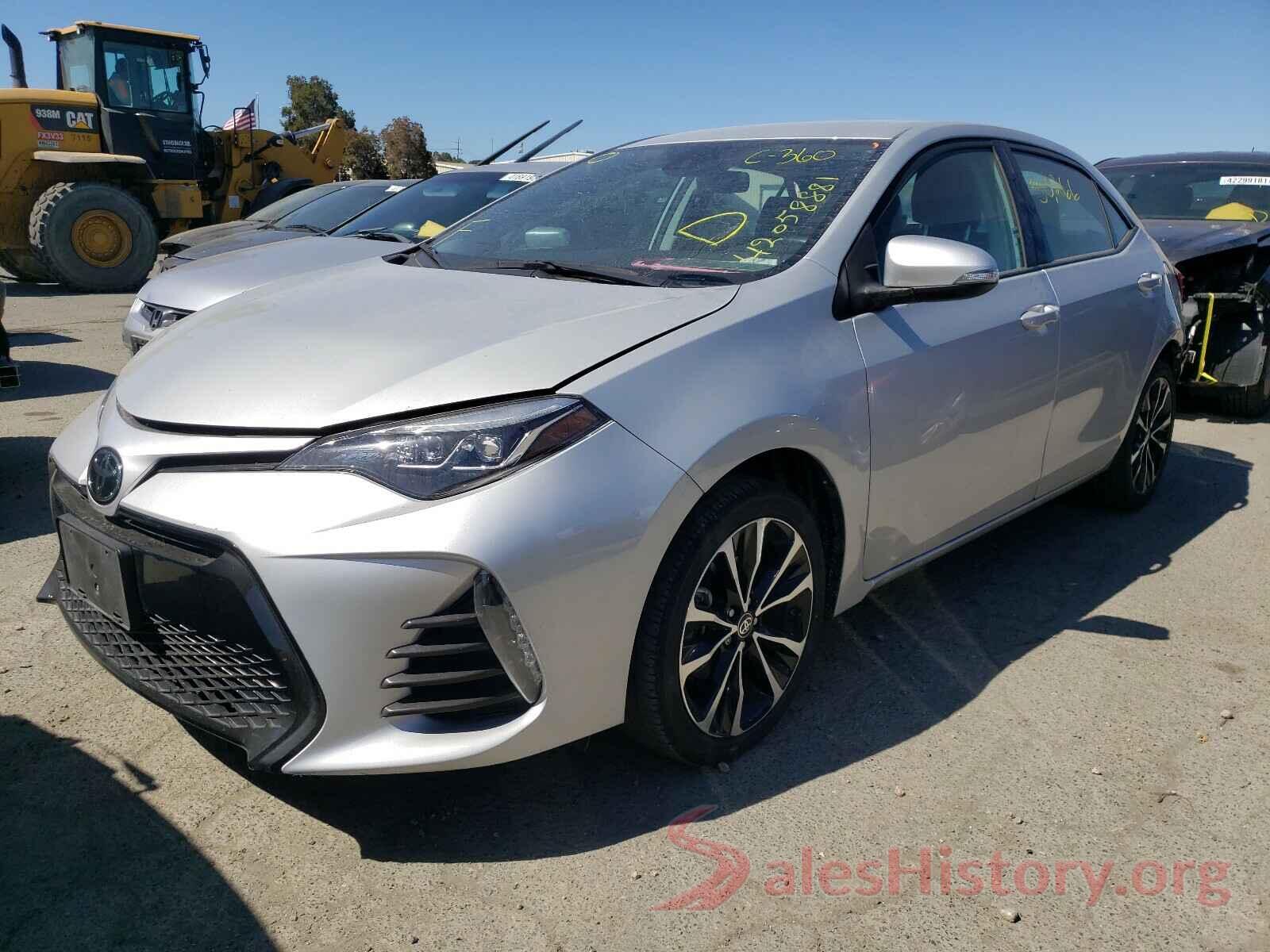 5YFBURHE9KP882523 2019 TOYOTA COROLLA