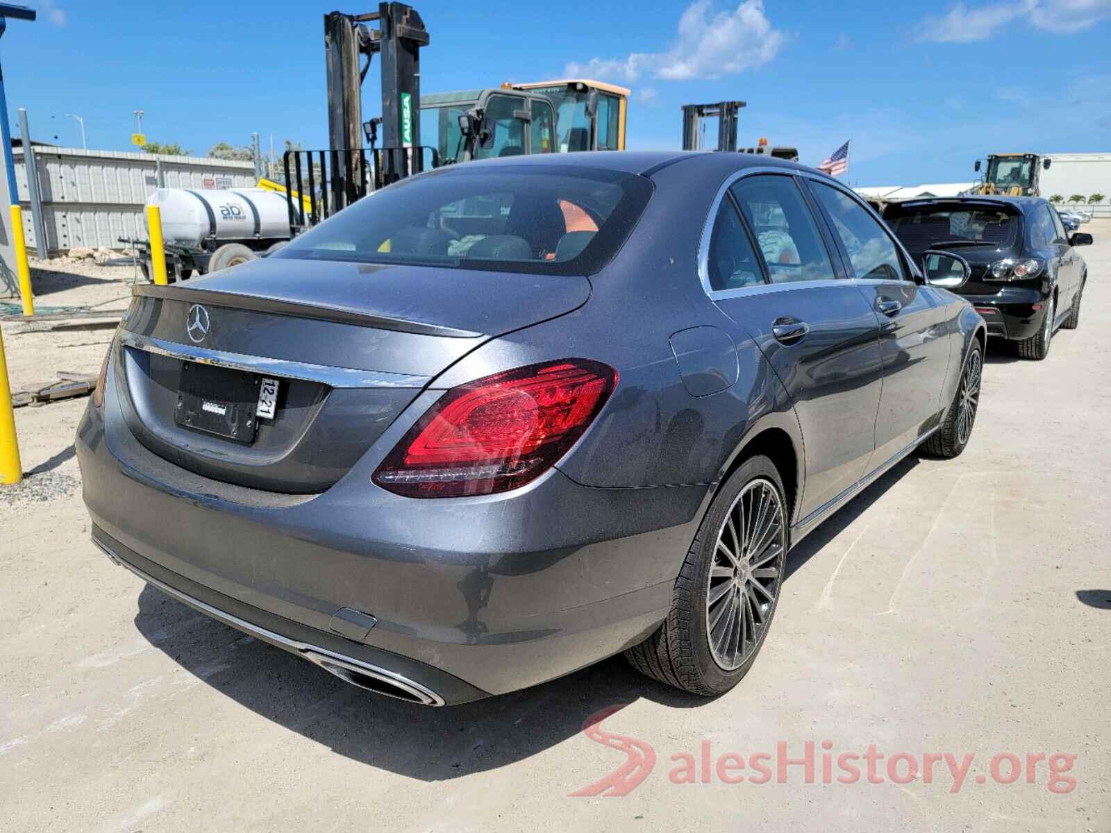 55SWF8DB7KU286306 2019 MERCEDES-BENZ C CLASS