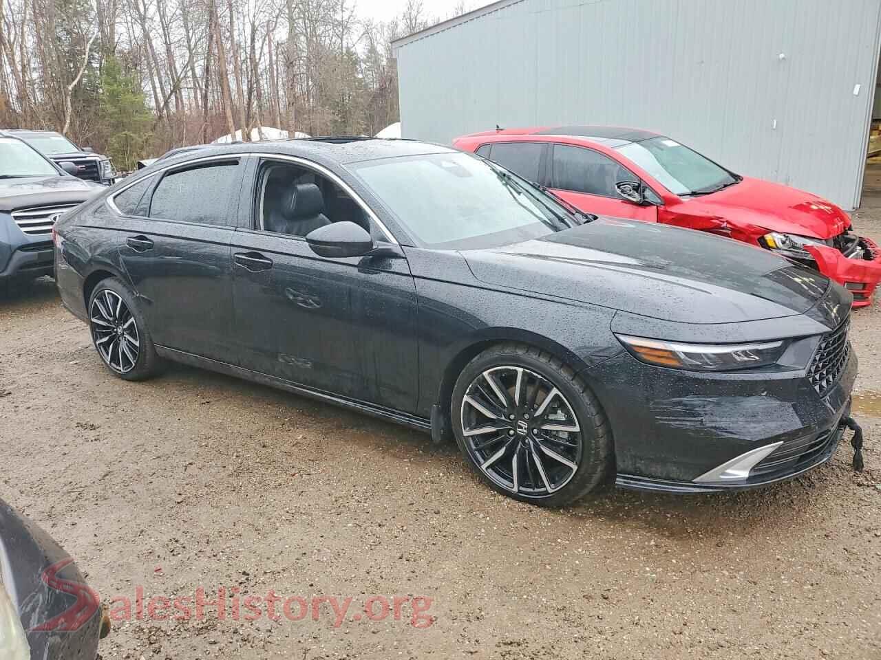 2025 HONDA ACCORD VIN 1HGCY2F8XSA800642, rear 3/4 view