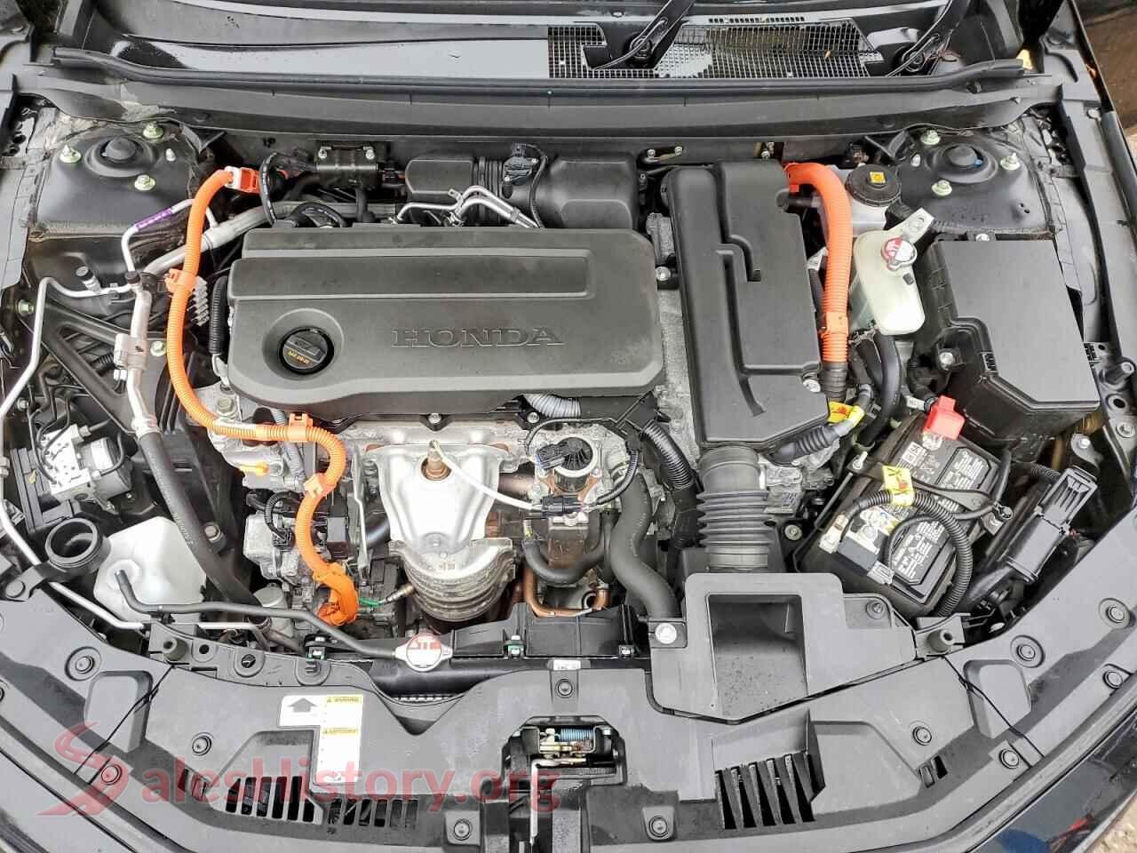 2025 HONDA ACCORD VIN 1HGCY2F8XSA800642, VIN plate