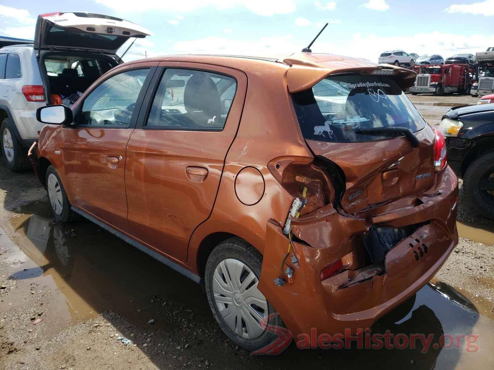 ML32A3HJ0HH017644 2017 MITSUBISHI MIRAGE