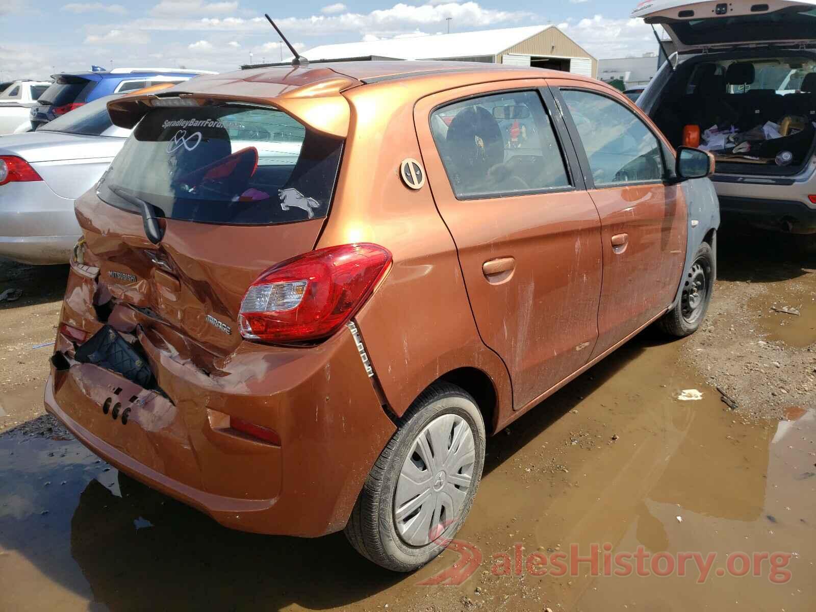 ML32A3HJ0HH017644 2017 MITSUBISHI MIRAGE