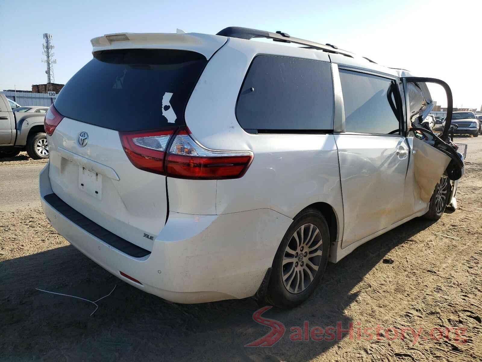 5TDYZ3DC5JS923295 2018 TOYOTA SIENNA