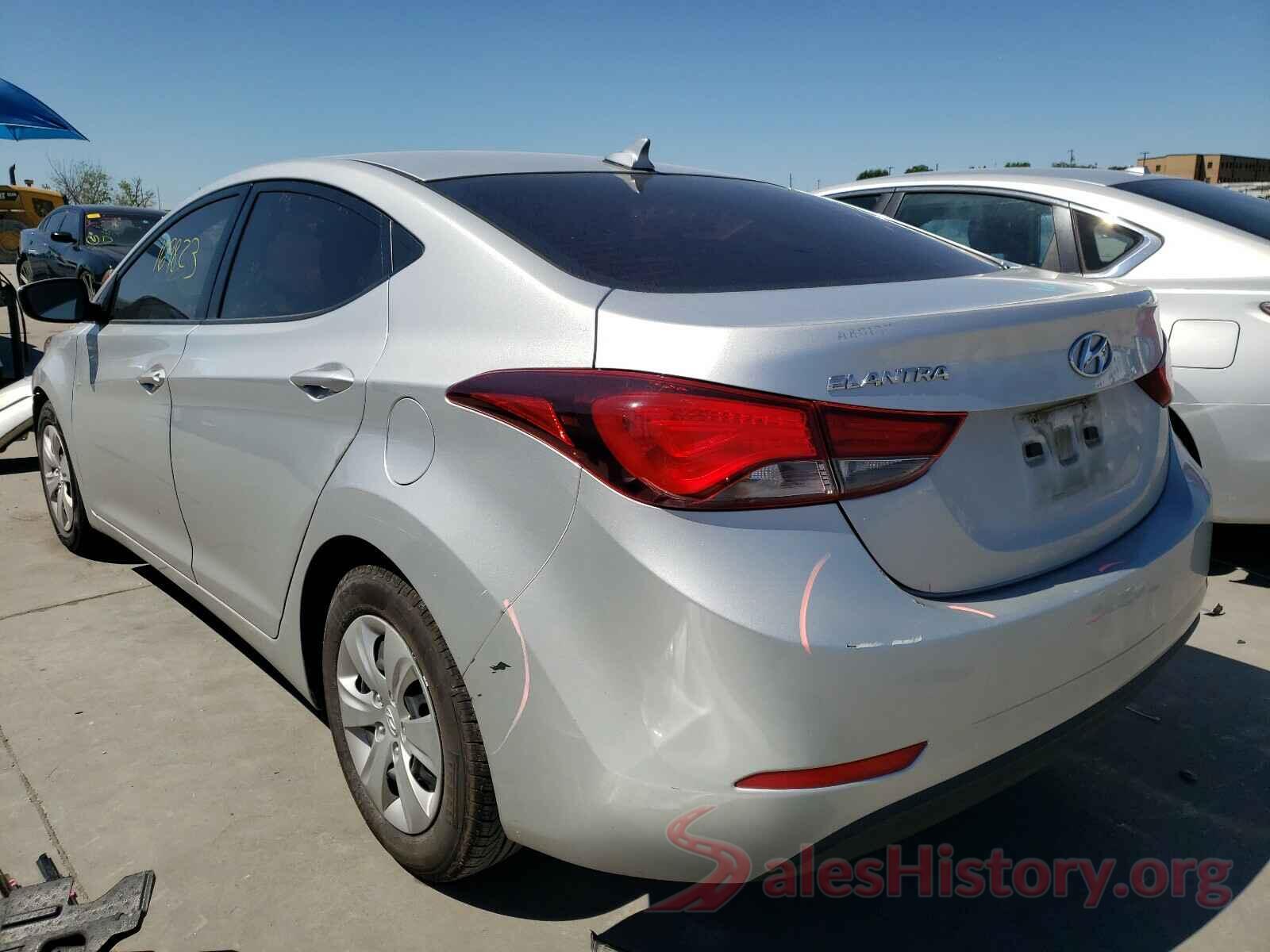 5NPDH4AE2GH672375 2016 HYUNDAI ELANTRA