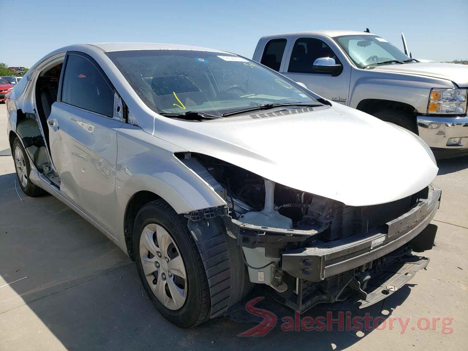 5NPDH4AE2GH672375 2016 HYUNDAI ELANTRA